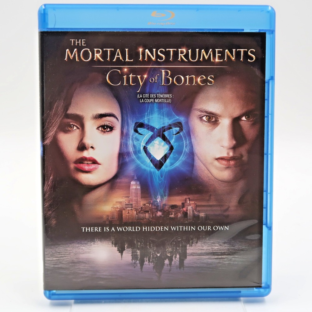 The Mortal Instruments City of Bones Blu-ray Disc 2013 Lily Collins Action Movie